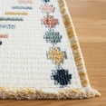 thumbnail image 3 of SAFAVIEH Marrakesh Dallas Geometric Polyester Area Rug, Ivory/Multi, 6'7" x 6'7" Square, 3 of 8