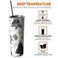 thumbnail image 6 of 20oz White Christmas Tree and Snowflake Pattern Skinny Tumblers Stainless Steel Tumbler with Lid and Straw,Vacuum Insulated Double Wall Travel Tumbler Cups with Cleaning Brush for Coffee,Tea, 6 of 6