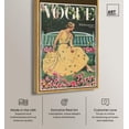 thumbnail image 2 of Midsummer Fashion Cover Canvas Retro Fashion Poster by Art Remedy, Gold Frame, 10 x 15, 2 of 7