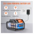 thumbnail image 6 of Cordless Pressure Washer 652 PSI 1.0 GPM, Portable Power Cleaner Gun, 4.0Ah Battery, 6-in-1 Nozzle, for Car, Patio, Floor Cleaning & Watering, 6 of 7