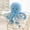 blue, variant on Large Plush Octopus Soft Stuffed Animal Cute Ocean Toy Decor Gift for Little Fans