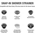 thumbnail image 5 of Oatey 4-1/4 in. Round Snap-Tite Black Matte Snap Strainer, 5 of 8