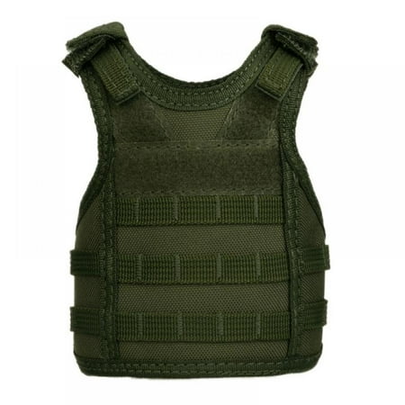 

Tactical Vest Layer Military Beer Bottle Set Mini Molle vest Hunting Bottle Drink set Adjustable Shoulder Straps