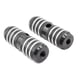 thumbnail image 2 of Diablos De Aluminio Doble Rosca Bmx negro, 2 of 6