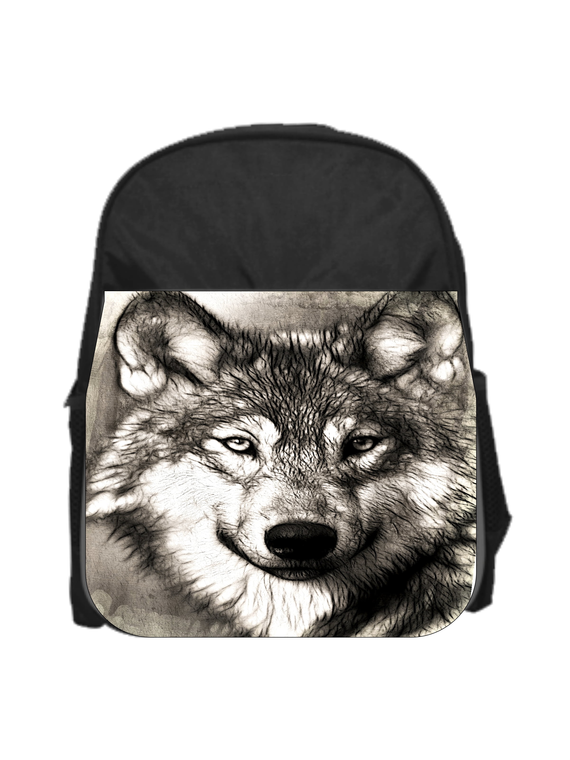 Grey Wolf Up-Close Backpack
