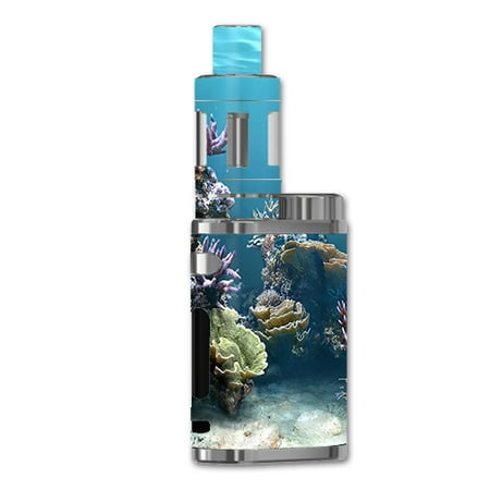 Skin Decal For Eleaf Istick 75W Vape Mod Box / Under Water Coral (Best Box Mods Under 50)