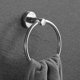 thumbnail image 1 of Nickel Bathroom Towel Ring - SUS304 Stainless Steel Bathroom Towel Rack, Adhesive Wall Mounted Hand Towels Holder, Towel Hanger for Bathroom Organize, 1 of 5