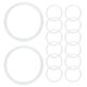 thumbnail image 1 of BESTYASH 40Ud Anillos Transparentes Para Encuadernación De Documentos Ideal Para Proyectos DIY, 1 of 8