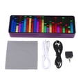 thumbnail image 2 of Music Spectrum Display, 2 Way Alarm Clock Sound Level Analyzer 5V USB 7 Color Modes Voice or Cable Control 1624 Segments  for Tabletop Game, 2 of 7