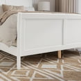 thumbnail image 4 of AFI Portland Queen Wood Foundation Bed Frame with Matching Footboard White, 4 of 9