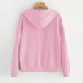 thumbnail image 5 of Atogsazn Christmas Sweatshirts for Women Casual Letter Print Long Sleeve Pullover Sweatshirt Fall Loose Fit Hoodie 04-Pink L Fashion, 5 of 6