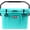 Turquoise, variant on Cubix Outdoors Viva 25 QT Portable Insulated Hard Cooler - Fits 30 Cans - Abyss Blue