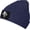 Navy Blue, variant on USA Flag Barbell Powerlifting Weight Lifting Unisex Fashion Warm Knit Hat Beanie Soft Stretch Warm Beanie Hat