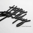 thumbnail image 2 of Adorno para tartas Tisbonsy Happy Birthday, acrílico negro, 18 x 13 cm, 2 of 9