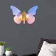 thumbnail image 1 of de pared de mariposa, luz acrílica de iluminación simple nórdica para lámpara de loft de , accesorio para dormitorio interior Salvador Luz de la lámpara de pared, 1 of 7