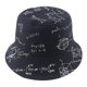thumbnail image 2 of Sombrero de cubo con estampado de dibujos animados de verano, bonitos sombreros de pescador para mujeres y hombres, gorras de pesca reversibles de dos lados, 2 of 2