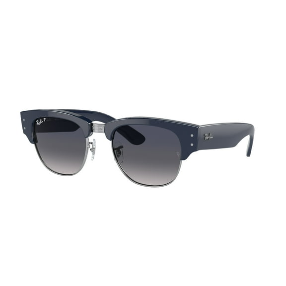 Sunglasses Ray-Ban RB 316 S 136678 Mega Clubmaster Blu On Silver