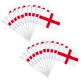 thumbnail image 5 of England National Banner, Double Side Vivid Color Fade Resistant for Outside Garden Lawn Patio - 10pcs Hand Waving Flag(8.4"x5.6"), 5 of 8