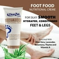 thumbnail image 2 of Crema para pies Clearzal Nutritional con aloe vera 100 ml con urea, 2 of 8