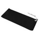 thumbnail image 1 of Tapis de souris chauffant en cuir PU, 78 x 33 cm, pour bureau, dortoir, 100-240 V, noir, 1 of 5