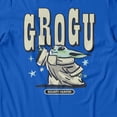 thumbnail image 3 of Star Wars The Mandalorian And Grogu Reach For The Bounty Men's T Shirt (Royal, S-XXXL), 3 of 4