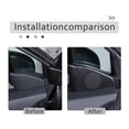 thumbnail image 2 of TINKI Door A-Pillar Speaker Panel Cover Trim Compatible with Honda Pilot 2015-2022, ABS Front Door Speaker A-Pillar Cover, 2 of 7