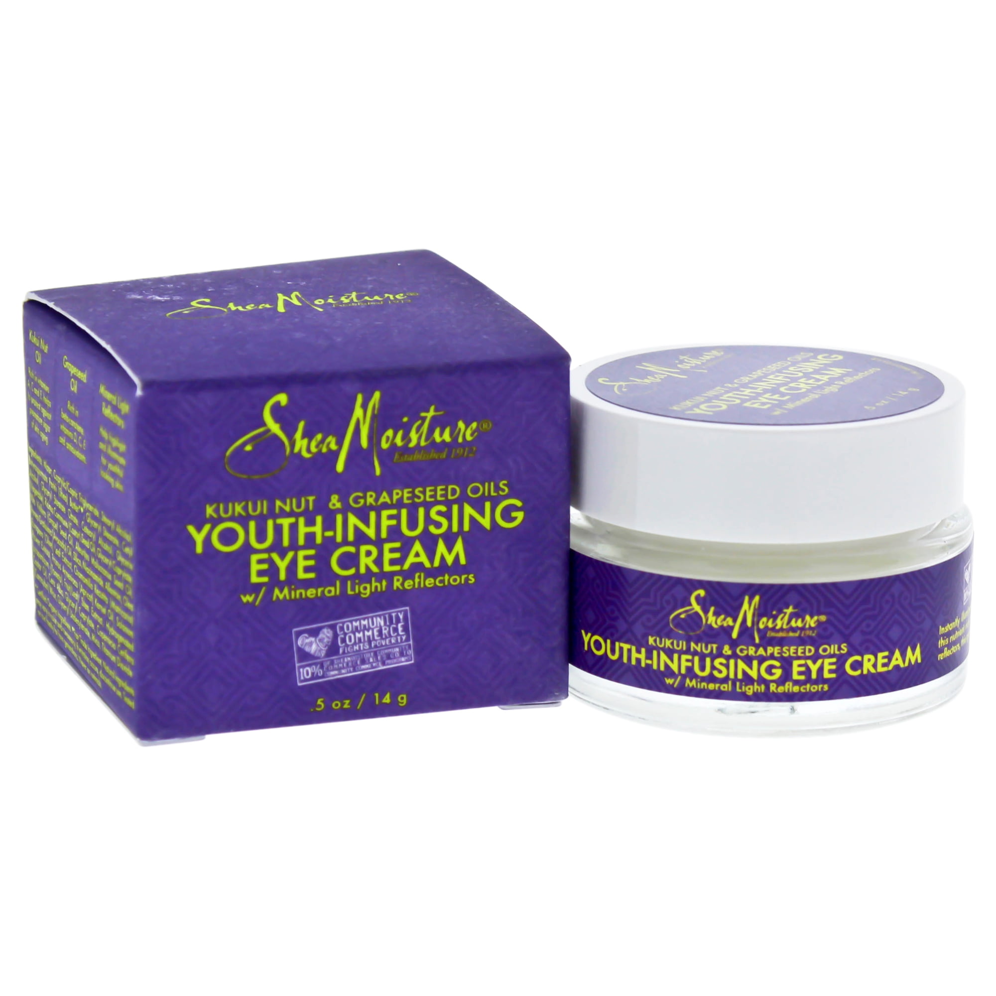 Kukui Nut and Grapeseed Oils YouthInfusing Eye Cream by Shea Moisture