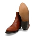 thumbnail image 4 of The Western Shops Men's Genuine Leather Short Ankle Cowboy, Charro Botin, 4 of 6