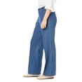 thumbnail image 4 of Woman Within Women's Plus Size Wide Leg Fineline Jean Jean, 4 of 6