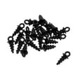 thumbnail image 3 of 2 piezas de soporte para boilies de pesca de carpa con tornillo de plástico Negro, 3 of 7