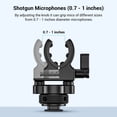 thumbnail image 3 of Soporte para micrófono Shotgun SMALLRIG BSM2352 con absorción de silicona, 3 of 7
