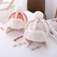 thumbnail image 6 of 1-4 Years Big Kids Trapper Winter Hat with Earflap, Boys Girls Warm Pilot Russian Hat(Faux Fur, One Size), 6 of 8