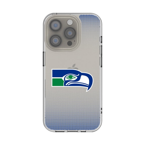Seattle Seahawks Linen Logo iPhone Clear Case