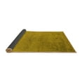 thumbnail image 2 of Ahgly Company Indoor Round Oriental Yellow Industrial Area Rugs, 5' Round, 2 of 4