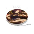 thumbnail image 3 of Posavasos de tierra de diatomeas absorbente de Tokyo Ghoul, el aislamiento antideslizante de tierra de diatomeas sin olor protege la superficie de la mesa contra daños Talla única, 3 of 7