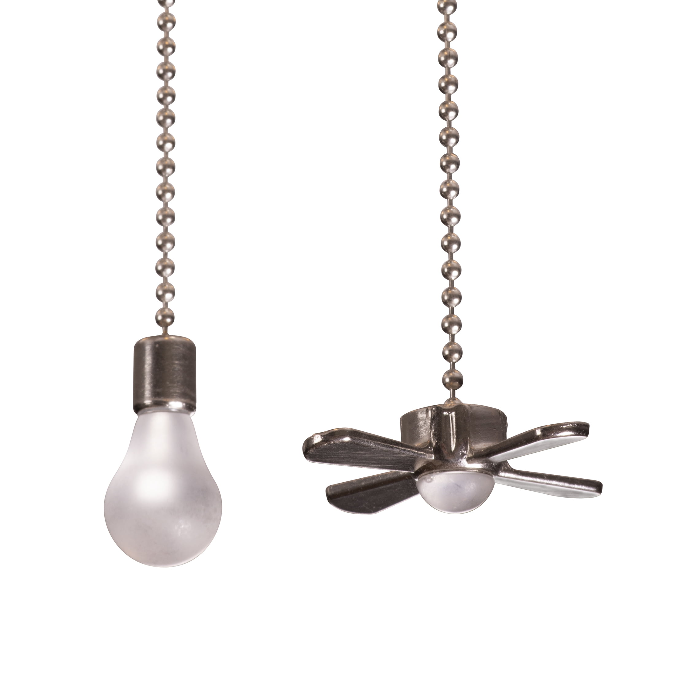 Wayilea Ceiling Fan and Light Pulls Chain, Stainless Steel