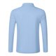thumbnail image 4 of Ceisia Men's Relaxed Fit Linen Blend Long Sleeve Turndown Collar Shirt with Chest Pocket Light Blue S Gifts, 4 of 6