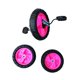 thumbnail image 4 of 3 ruedas para triciclo infantil de 8 pulgadas, portátiles, resistentes, con neumáticos de espuma. Rosa, 4 of 8