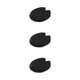 thumbnail image 1 of Monstrate Cojín para silla de esponja viscoelástica extragrueso de poliéster - Fijado a sillas y sin dañar las sillas Alto 3 Malla negra 40 * Type1 NO1, 1 of 6