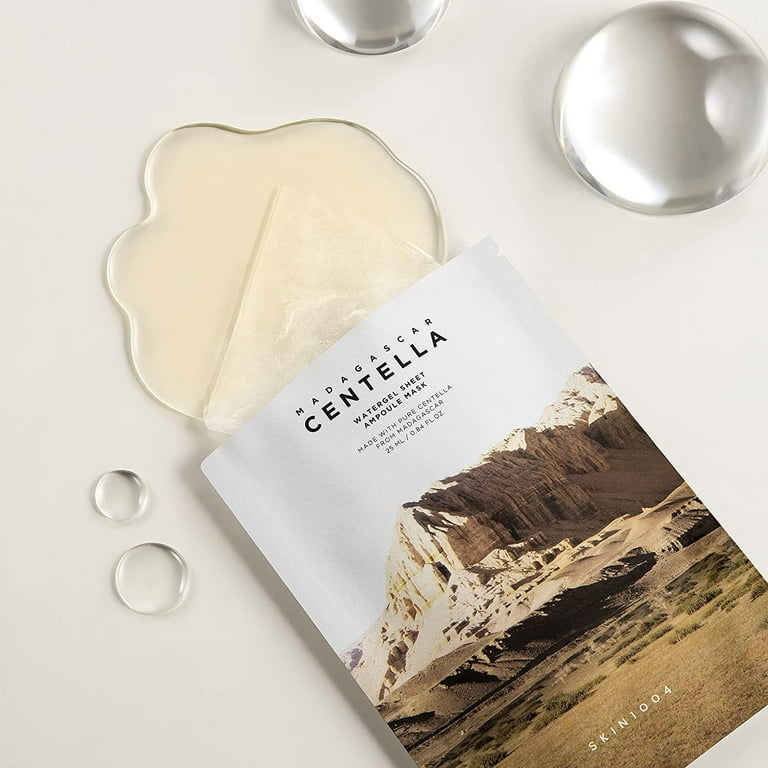 パック・フェイスマスク SKIN1004 Madagascar Centella Mask 25ml Madagascar Centella Watergel Sheet Ampoule Mask | Facial