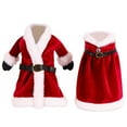 thumbnail image 1 of 2PCS Christmas Wine Bottle Cover Creative Dress Style Bottle Decor Suit, 1 of 8