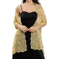 thumbnail image 4 of Women's Sequins Moon Scarves and Evening Dress Shawls, 4 of 8