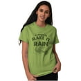 thumbnail image 3 of Funny Gardeners Make It Rain Humor Plus Size Crewneck Graphic Tee Shirt Brisco Brands 3X, 3 of 4