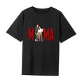 thumbnail image 4 of Camiseta de mujer con cuello redondo, camisetas simples y suaves de verano para acampar en la calle para mujer M, 4 of 8