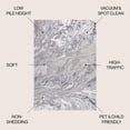 thumbnail image 4 of JONATHAN Y SILK ORCHID 5 x 8 Area Rug, Swirl Marbled Abstract - Gray/Blue, SOR203B-5, 4 of 9