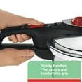 thumbnail image 6 of T-fal Initiatives Secure Aluminum Cookware, Pressure Cooker, 6 Quart, Silver, 6 of 8