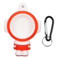 thumbnail image 2 of Étui pour Localisateur IOS Étui de Protection en Silicone Forme d'Astronaute Coque de Protection Antichoc avec Porte-Clés Rouge Blanc, 2 of 8