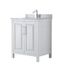 Wyndham Collection Wcv252530sunsmxx Daria 30" Free Standing Single Vanity Set - White /