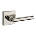 thumbnail image 1 of Baldwin PS.TUB.R.CSR.141 Tube Lever Non Handed Passage with Contemporary Square Rose, Polished Nickel, 1 of 1