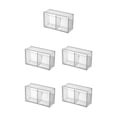 thumbnail image 2 of Caja de almacenamiento de baño Bearachild ABS a prueba de agua Organizador de pared, 2 of 6